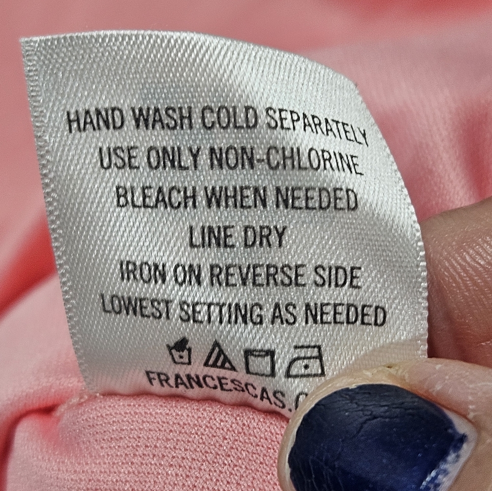 Jun & Ivy Girls Dress Small Pink Cottagecore Floral Embroidered - Picture 12 of 12
